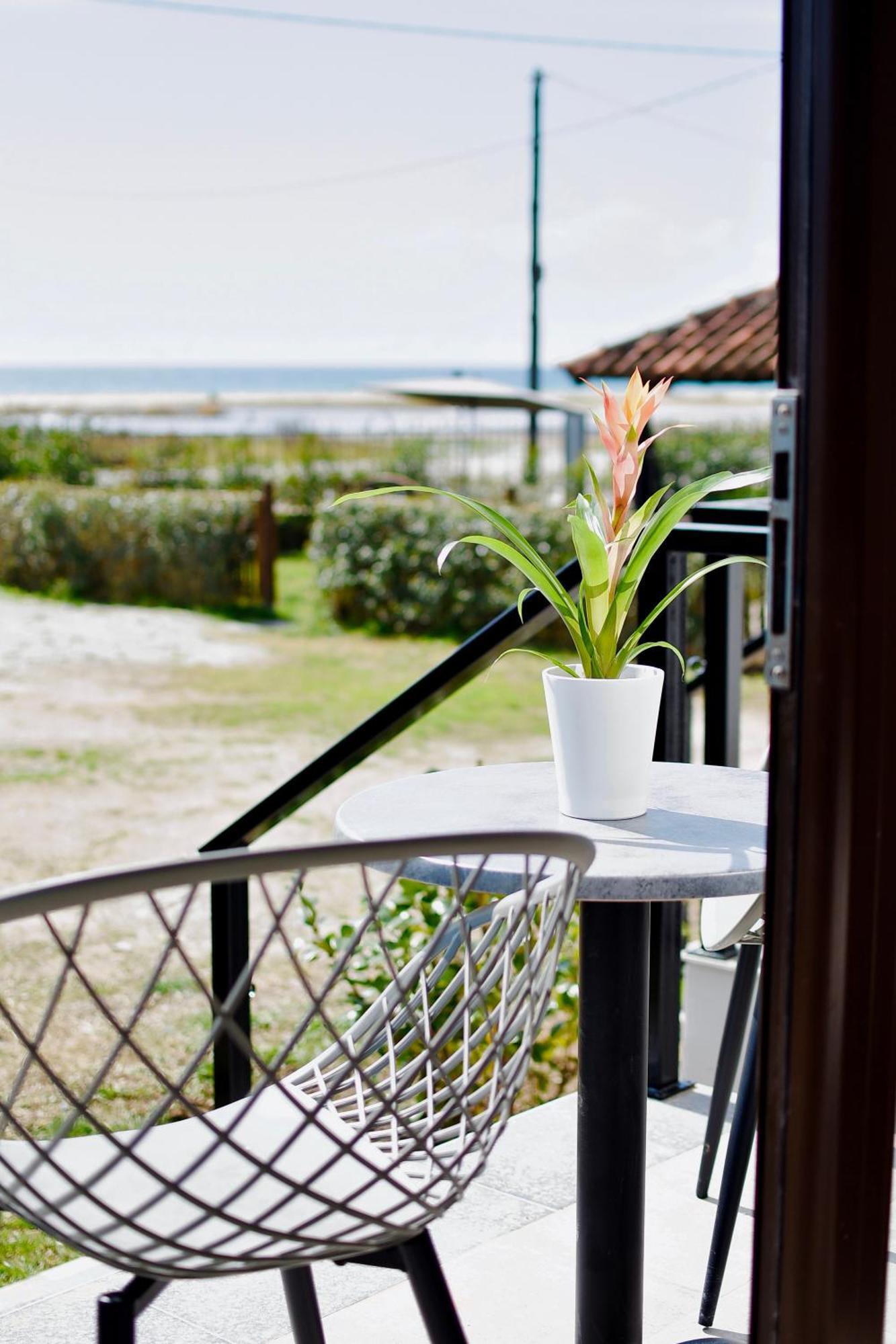 Room Nine 9 Beachfront Apartments Nea Kallikrateia Exterior photo
